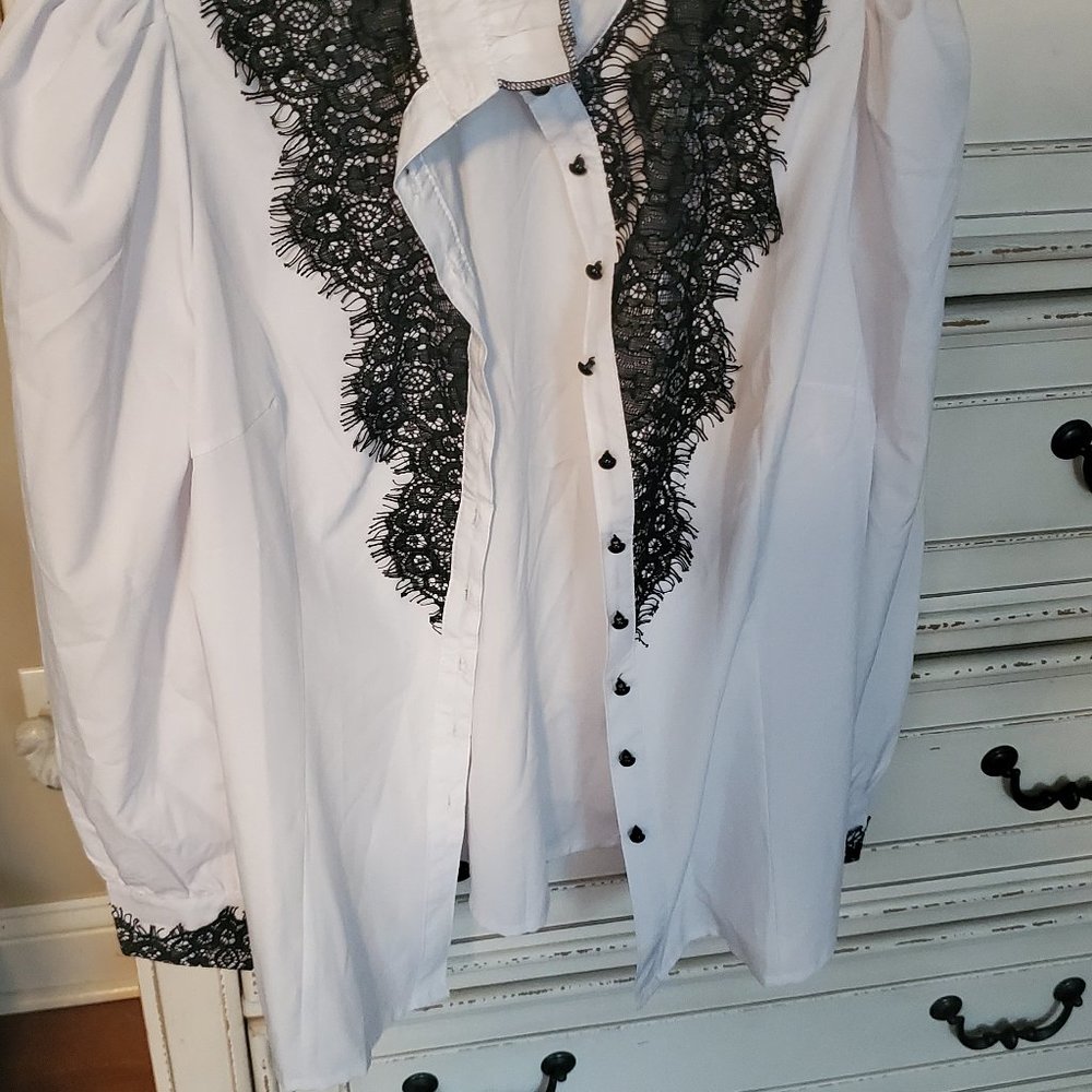 Long sleeve blouse